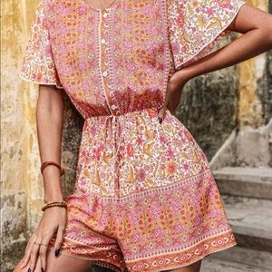 Floral Romper